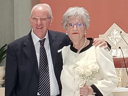 Nozze di diamante per i coniugi Riggi, la loro storia d’amore  un esempio per tutti i giovani