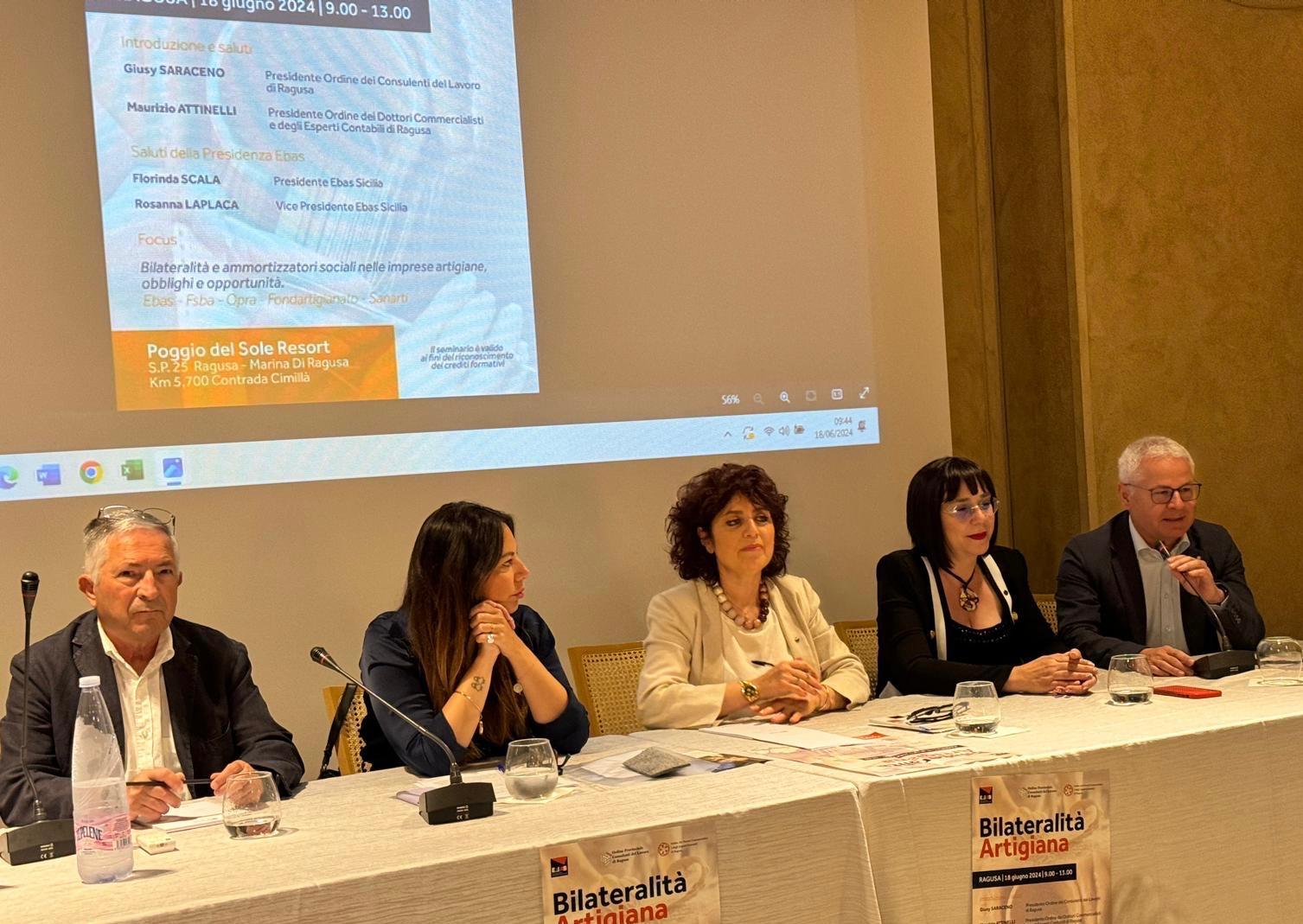 Sicilia. Ebas incontra commercialisti e consulenti del lavoro nell’Isola: raccontare opportunità di welfare per le imprese