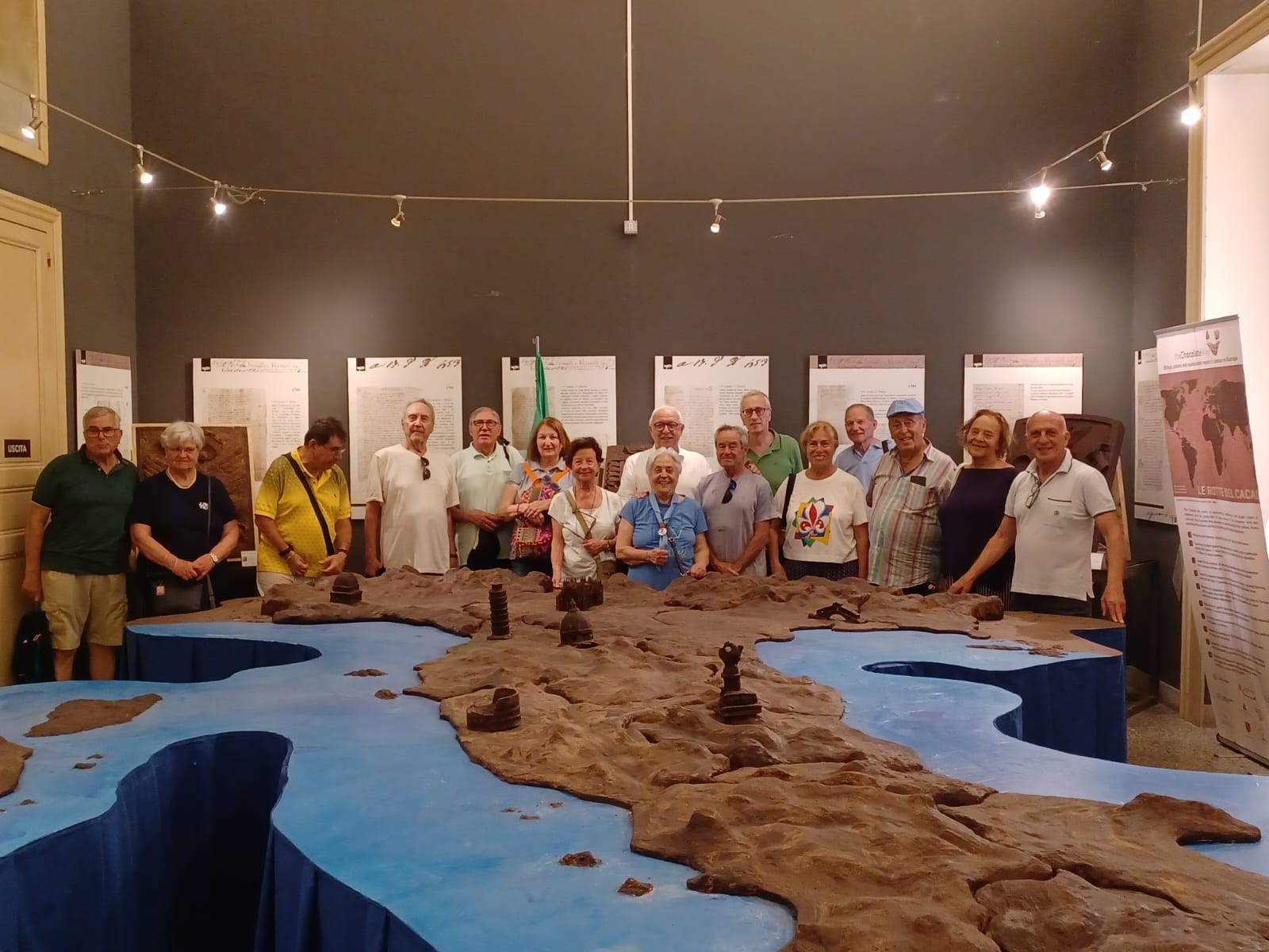Il museo del cioccolato di Modica ospita il gruppo Masci Roma 12