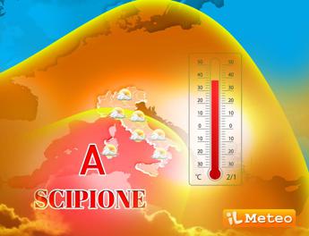 Prima ondata di calore con l’anticiclone africano Scipione, picchi di 40°C