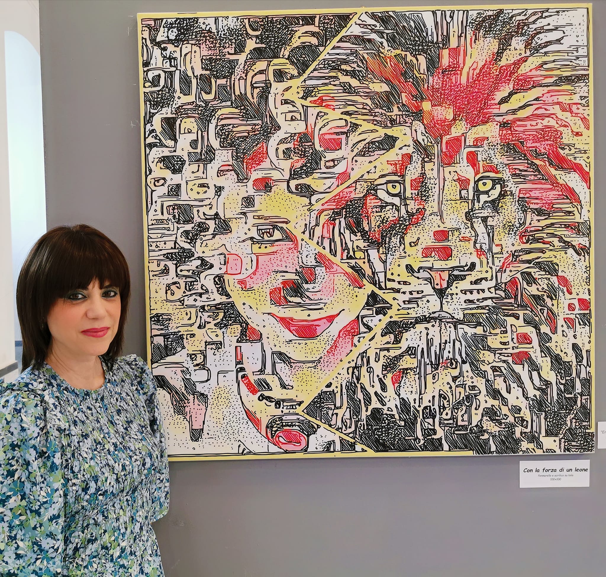 Caltanissetta. In mostra al Moncada la personale “Stati d’animo” di Gabriella Di Natale”: raccontare la malattia attraverso l’arte per lanciare un messaggio di speranza