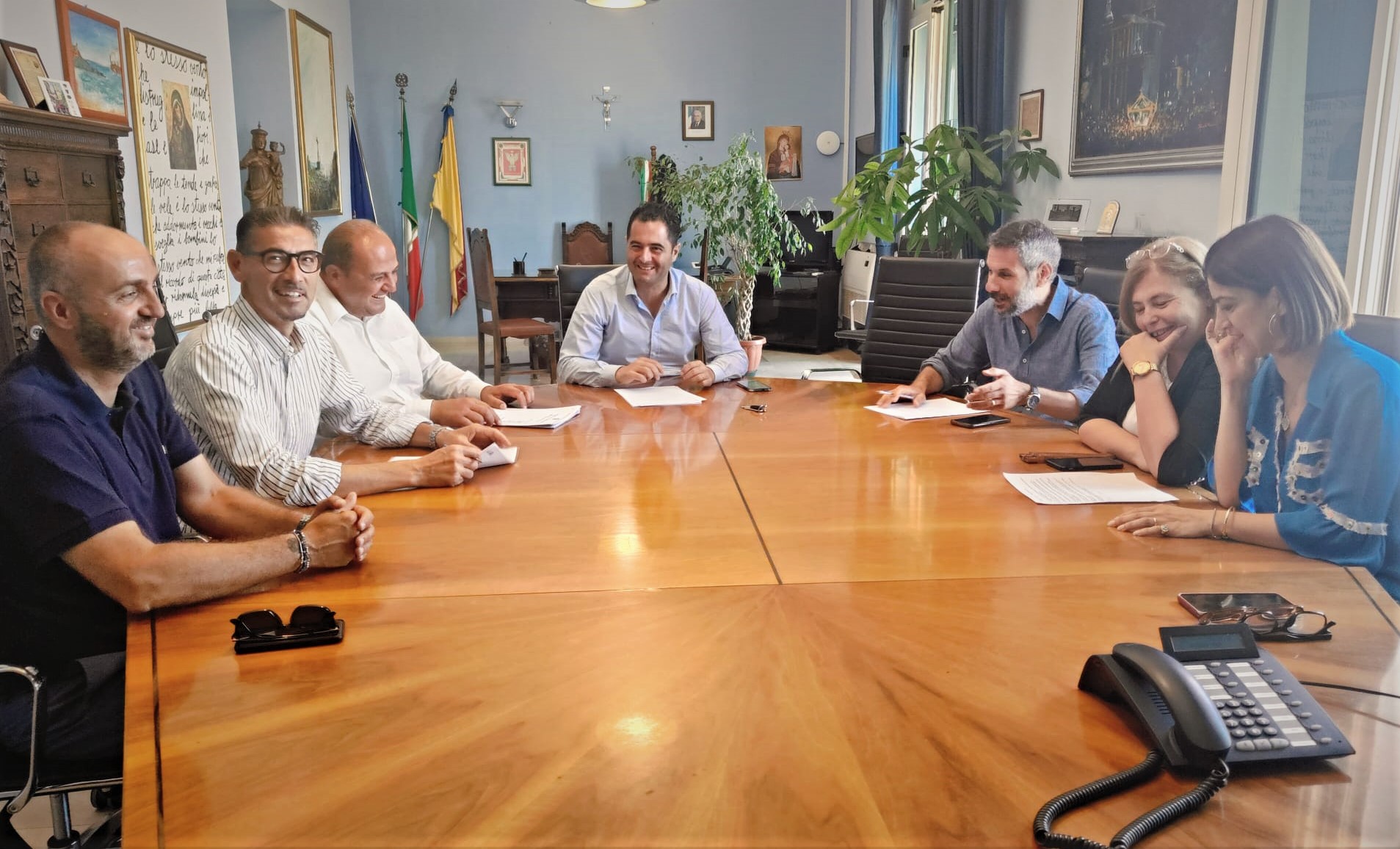 Gela, si  è insediato il Sindaco Terenziano Di Stefano