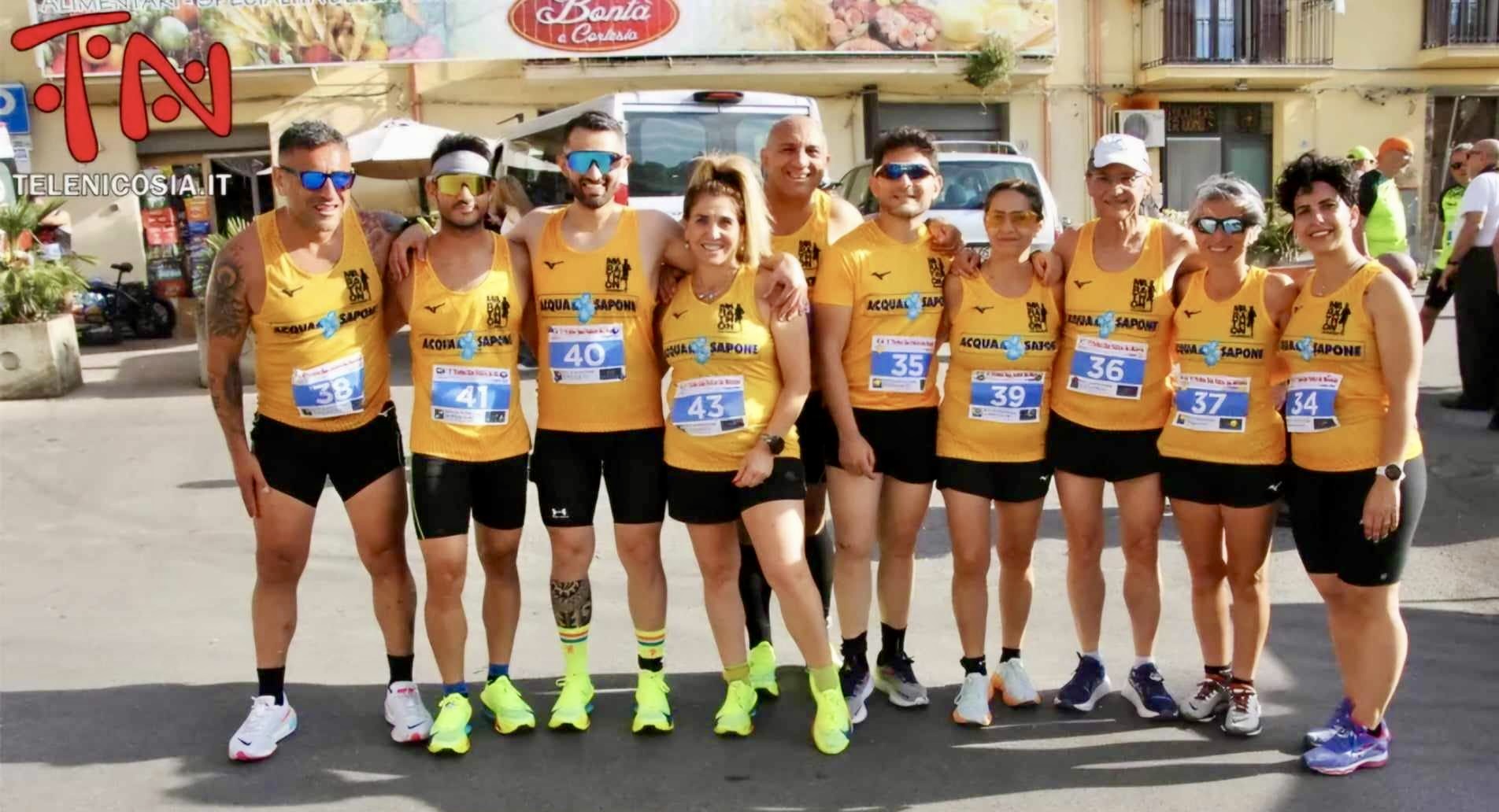 Podismo. Risultati di rilievo per la Marathon Caltanissetta al “1° Trofeo San Felice” di Nicosia