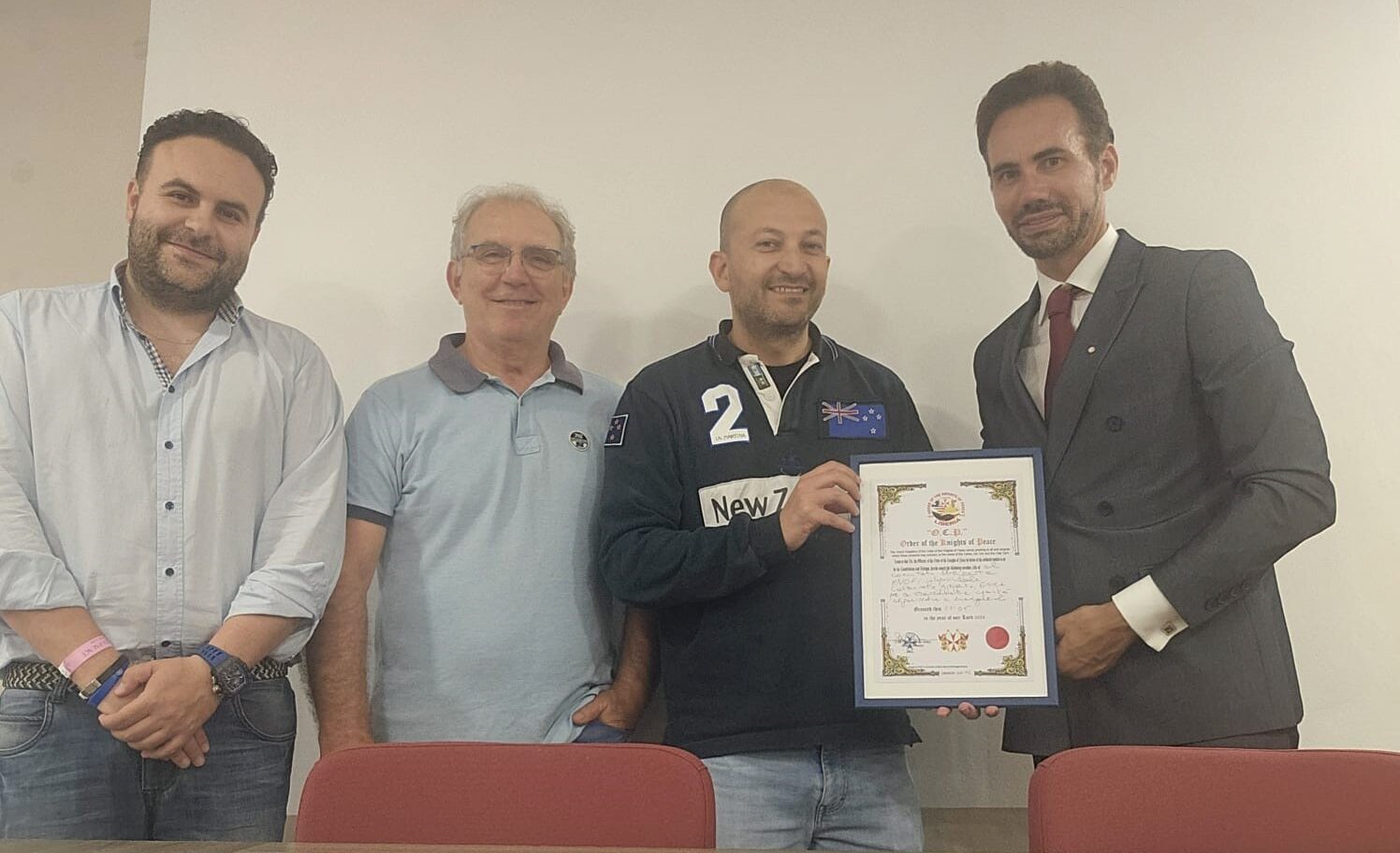 Caltanissetta, incontro positivo tra l’Ordine dei fisioterapisti e l’ambasciatore Riccardo Milici