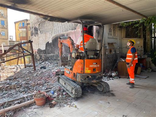 Palermo. Palazzina resa inagibile da un incendio, al via oggi i lavori di manutenzione straordinaria