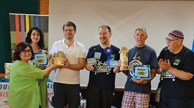 Caltanissetta. Claudio La Monica e Gianluigi Bovo conquistano la vittoria nel 54° Raduno del Sud di Risiko