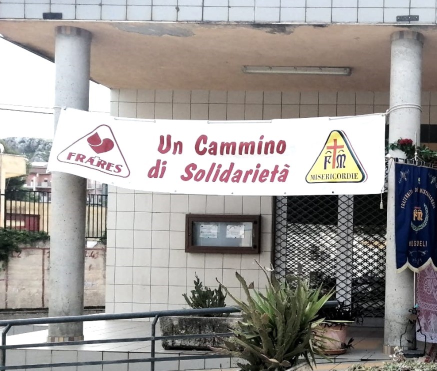 C’è l’accreditamento alla Misericordia di Mussomeli per il Banco Alimentare, Prima provvedevano le parrocchie.