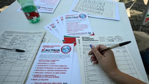 Sommatino. Il 12 agosto raccolta di firme contro l’autonomia differenziata