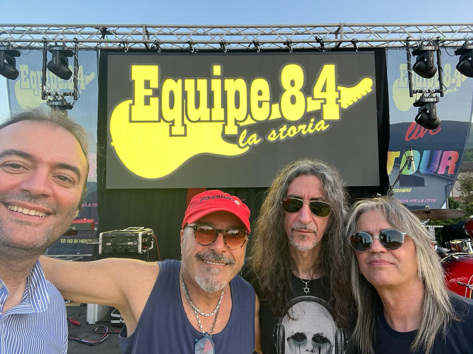 Bompensiere. Il 16 agosto tuffo nella musica leggera anni ’60 e ’70 con gli Equipe 84 in concerto