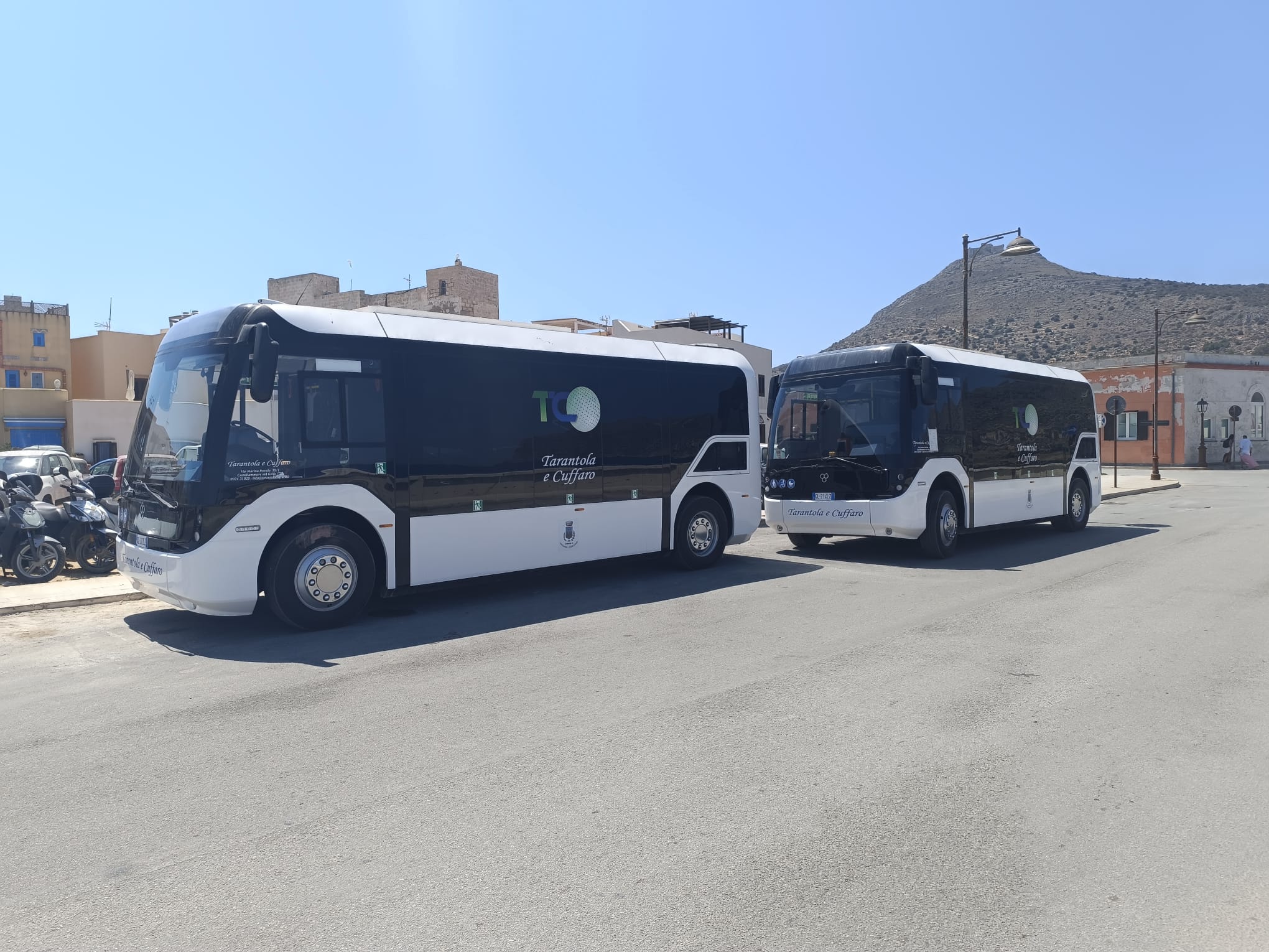 Favignana, in funzione due nuovi bus elettrici. Forgione: “Un passo significativo verso la sostenibilità ambientale”