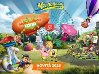 Mirabilandia, parte la campagna abbonamenti 2025 con l’area tematica ‘Nickelodeon Land’