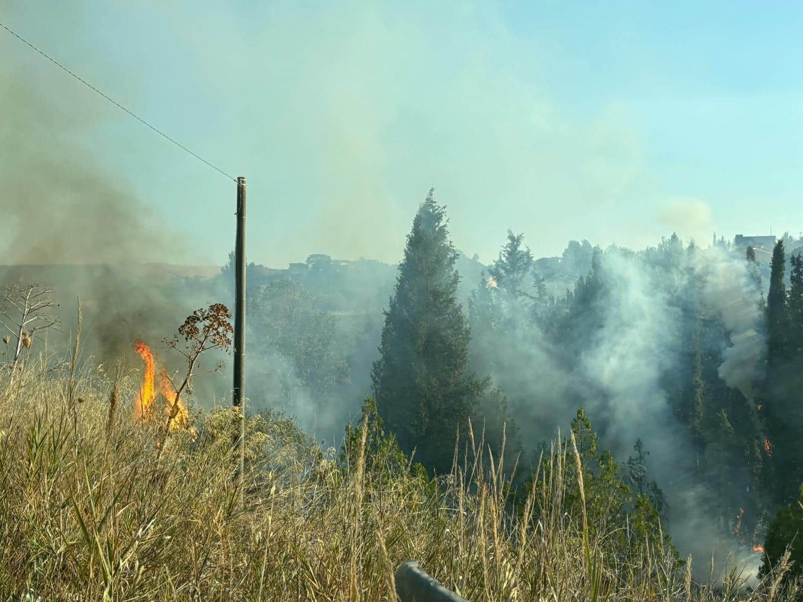 Caltanissetta. Catasto incendi, pubblicato l’elenco aggiornato delle aree percorse dal fuoco nel 2023