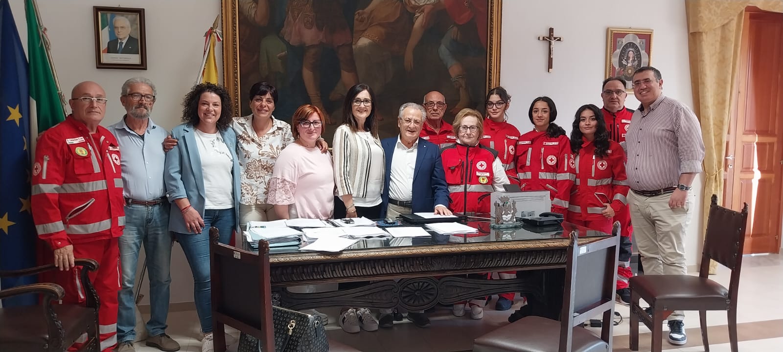 Croce Rossa Italiana Caltanissetta. Inclusione sociale e contrasto alla povertà, sottoscritta convenzione con il Comune di Santa Caterina Villarmosa