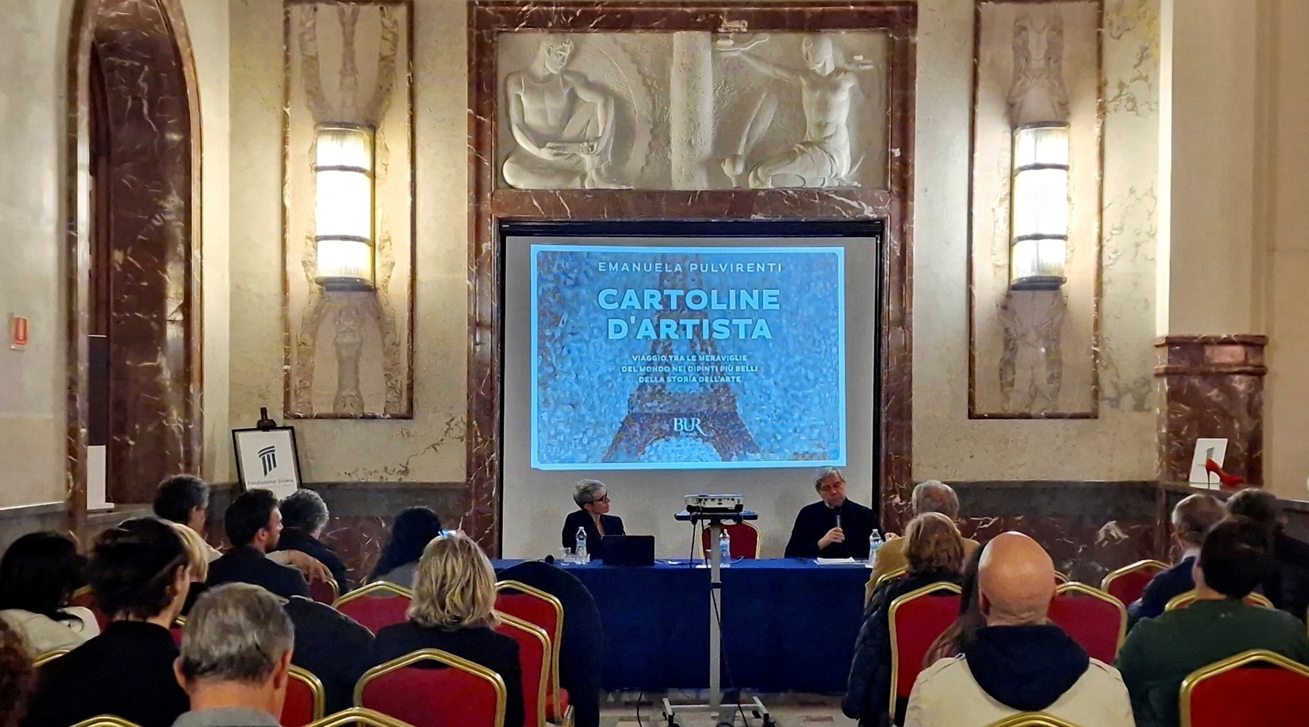 Caltanissetta. Presentato “Cartoline d’artista” da Emanuela Pulvirenti e Leandro Janni