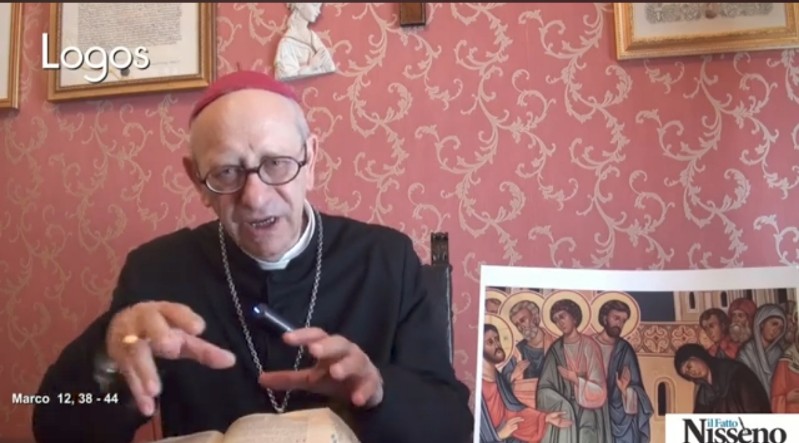 Omelia di S.E. Mons. Mario Russotto. Dal Vangelo secondo Marco 12,38-44. Domenica 10 Novembre