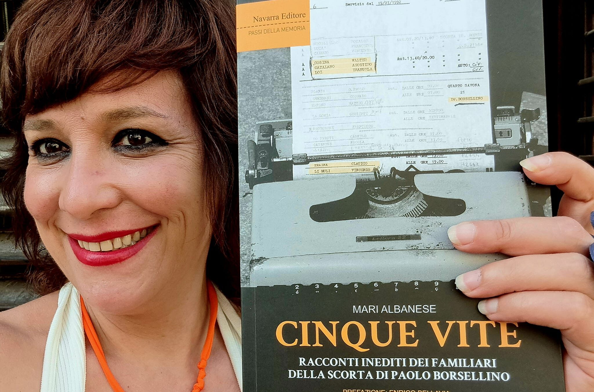 Caltanissetta. Il 13 dicembre alla Sicilbanca presentazione del libro “Cinque vite. Racconti inediti dei familiari della scorta di Paolo Borsellino” di Mari Albanese