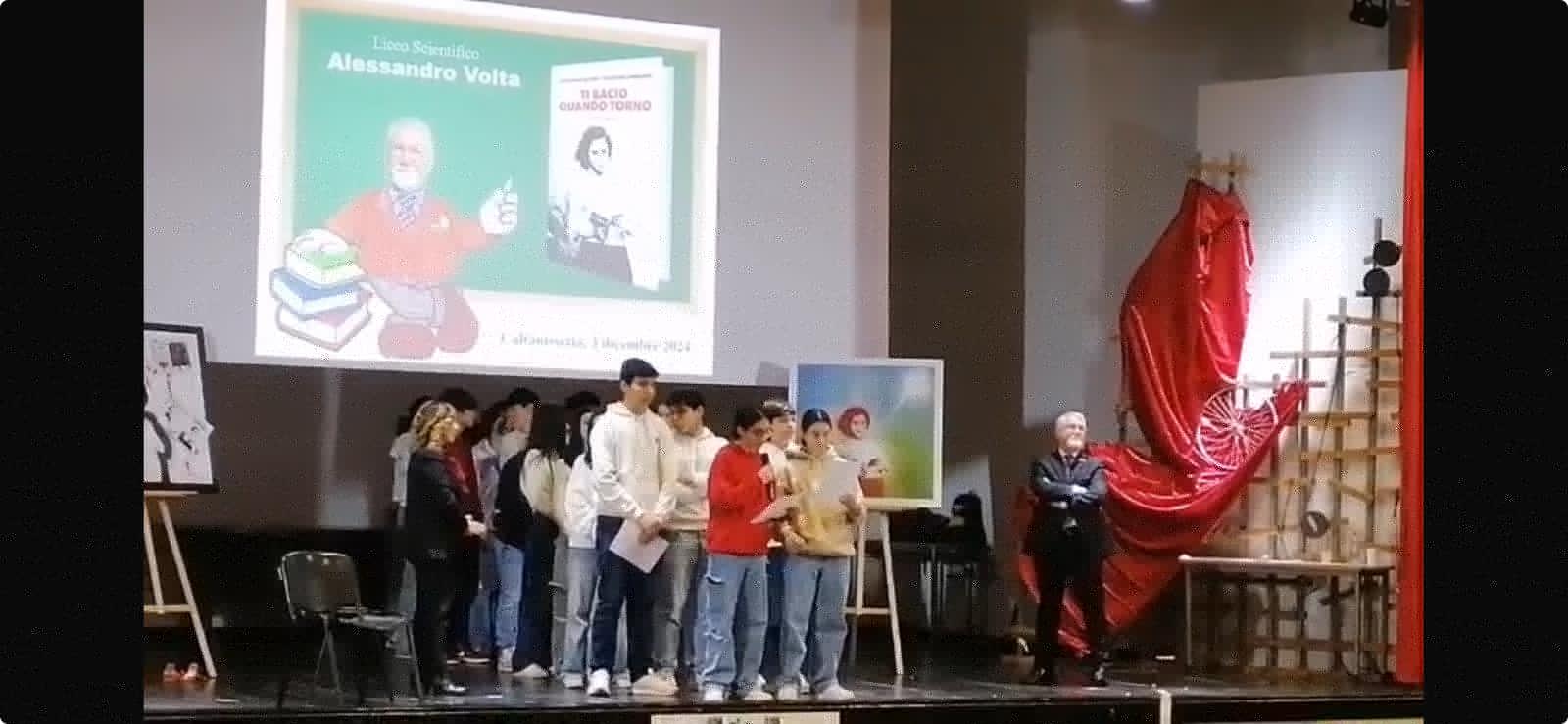 Caltanissetta. Per gli alunni delle seconde classi del Liceo Scientifico “Volta” toccante ricordo di Santina Cannella