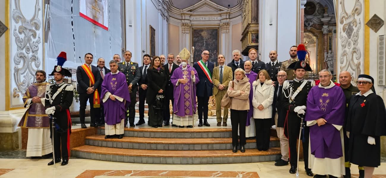 Caltanissetta, celebrata la Santa Messa di Natale dedicata alle Forze di Polizia e Militari della provincia