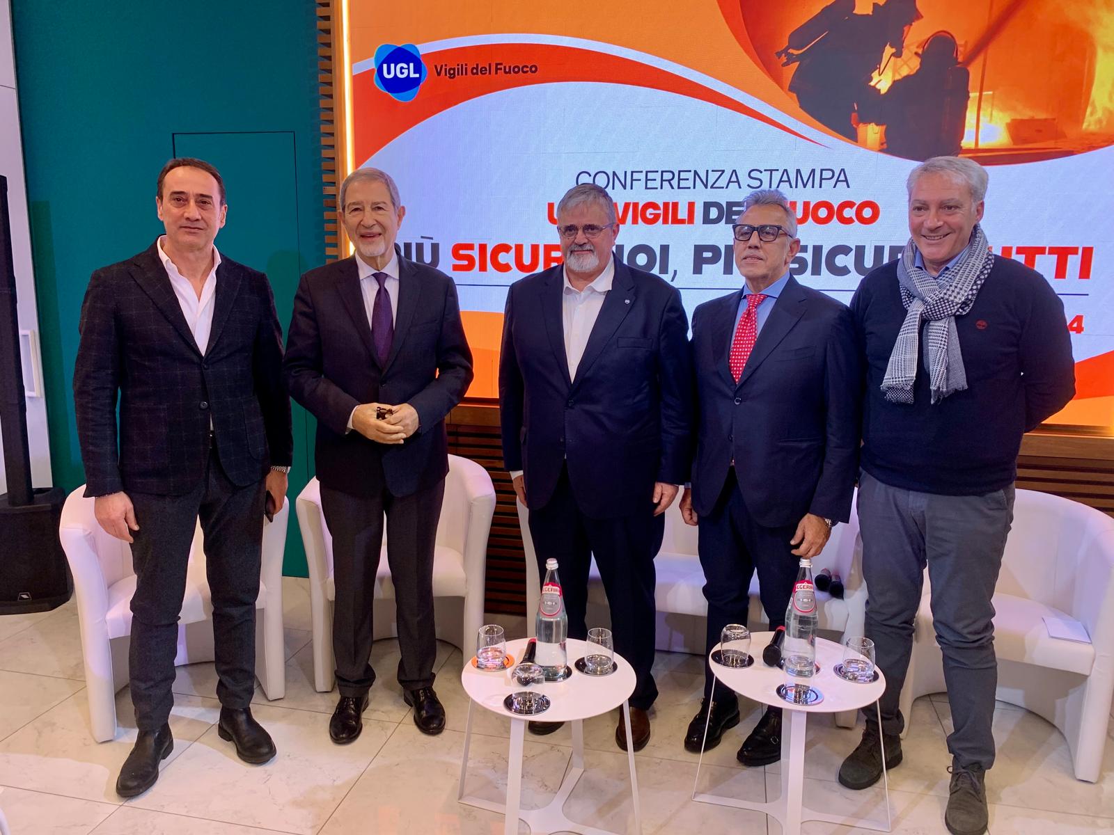 Presentata a Roma l’organizzazione sindacale UGL Vigili del Fuoco:  tutelare e promuovere i diritti del Corpo