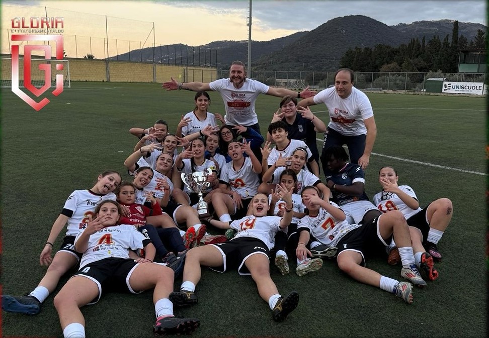 Calcio femminile. La Gloria San Cataldo vince il titolo regionale Under 15: battuto 3-1 il Palermo