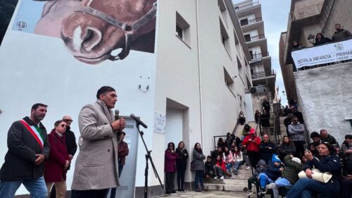 Legalità, a Lascari un murales dedicato al piccolo Giuseppe Di Matteo