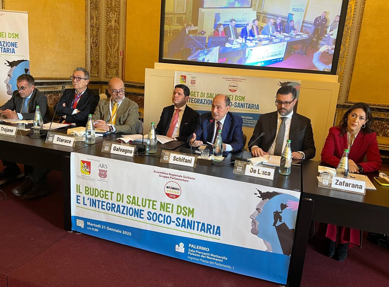 Convegno “Il budget di salute mentale nei Dsm e l’integrazione socio-sanitaria”, Schifani: “Impegno del governo regionale per azioni concrete, sia legislative che economiche”