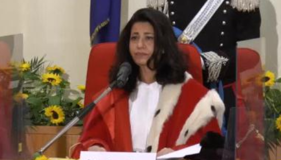 Caltanissetta, cerimonia di insediamento della nuova presidente della Corte d’Appello Domenica Motta