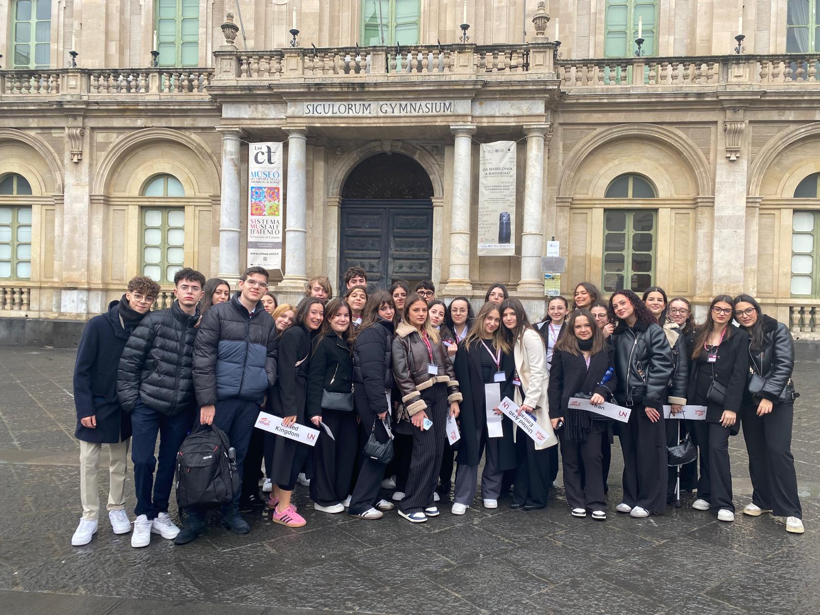Caltanissetta. Gli studenti del Liceo “Ruggero Settimo” a Catania alla simulazione dell’Assemblea Generale delle Nazioni Unite