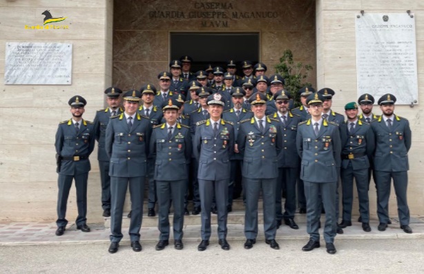 GDF Caltanissetta, il Comandante Regionale per la Sicilia Manna in visita a Gela