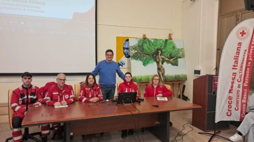Caltanissetta. La Croce Rossa Italiana ha aderito alla campagna “M’Illumino di Meno” promossa da Rai Radio 2