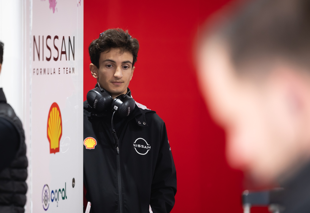 Nissan Team Formula E a Jeddah con il palermitano Gabriele Minì