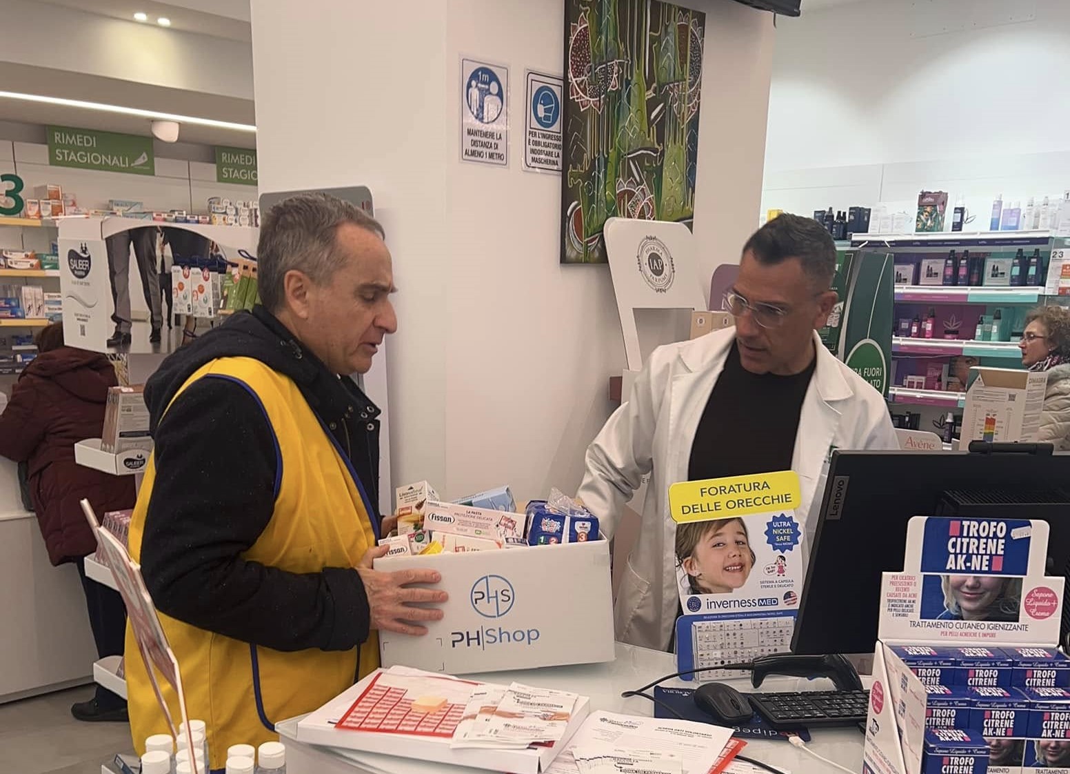 Caltanissetta. Il Lions Club in prima linea nella raccolta di farmaci per il Banco Farmaceutico