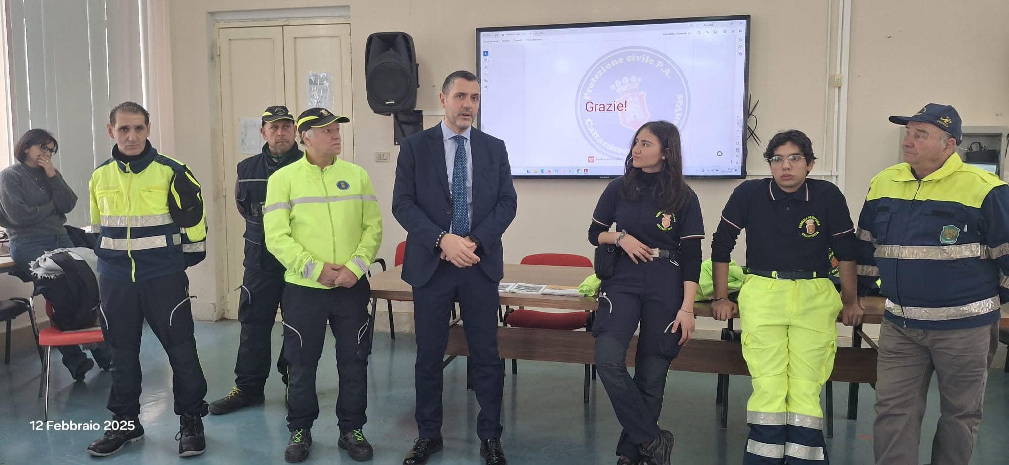 Caltanissetta. La Protezione Civile, con l’assessore Oscar Aiello, ha organizzato incontro con gli studenti sul valore del volontariato