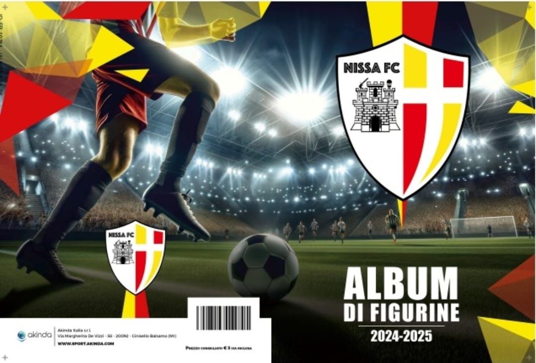 Serie D. C’è il nuovo album  della Nissa: dalla prima squadra ai piccoli amici oltre 300 figurine biancoscudate
