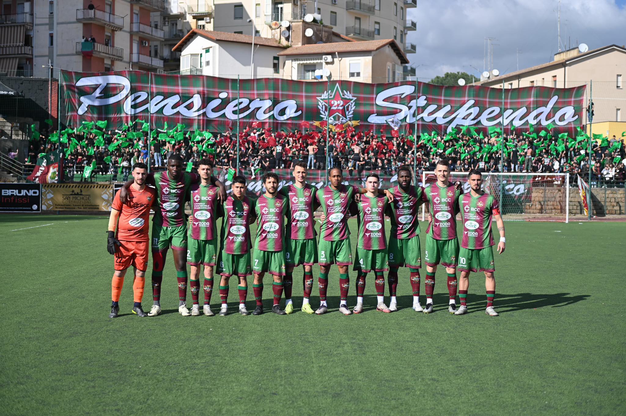 Serie D. La Sancataldese plaude alle forze dell’ordine per la gestione della sicurezza e ad una cornice di pubblico straordinaria