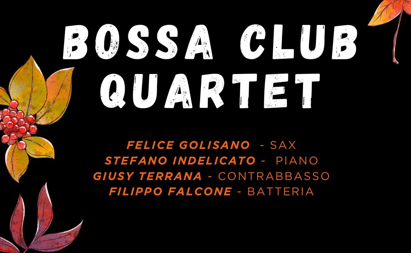 San Cataldo. Cresce l’attesa per il concerto del Bossa Club Quartet al Piccolo Teatro “G. Curto”