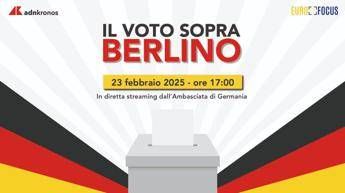Germania, speciale Adnkronos sulle elezioni in diretta streaming domenica dalle 17