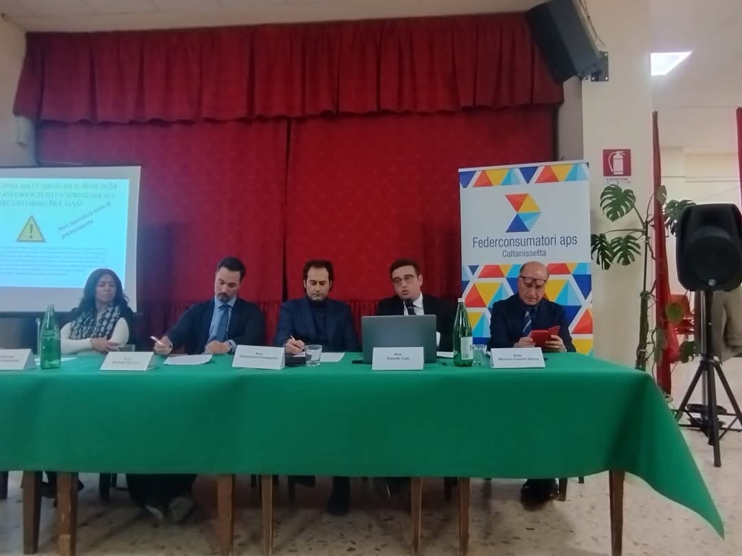 Federconsumatori Caltanissetta, svolto il convegno di apertura del progetto “Energia Condivisa: il Potere delle Comunità”