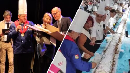 Caltanissetta, riconosciuto alla città il Guinness World Record per “Il Cannolo più lungo del mondo”: identità e tradizione