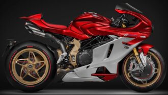 MV AGUSTA superveloce 1000 serie oro vince il good design 2024 award