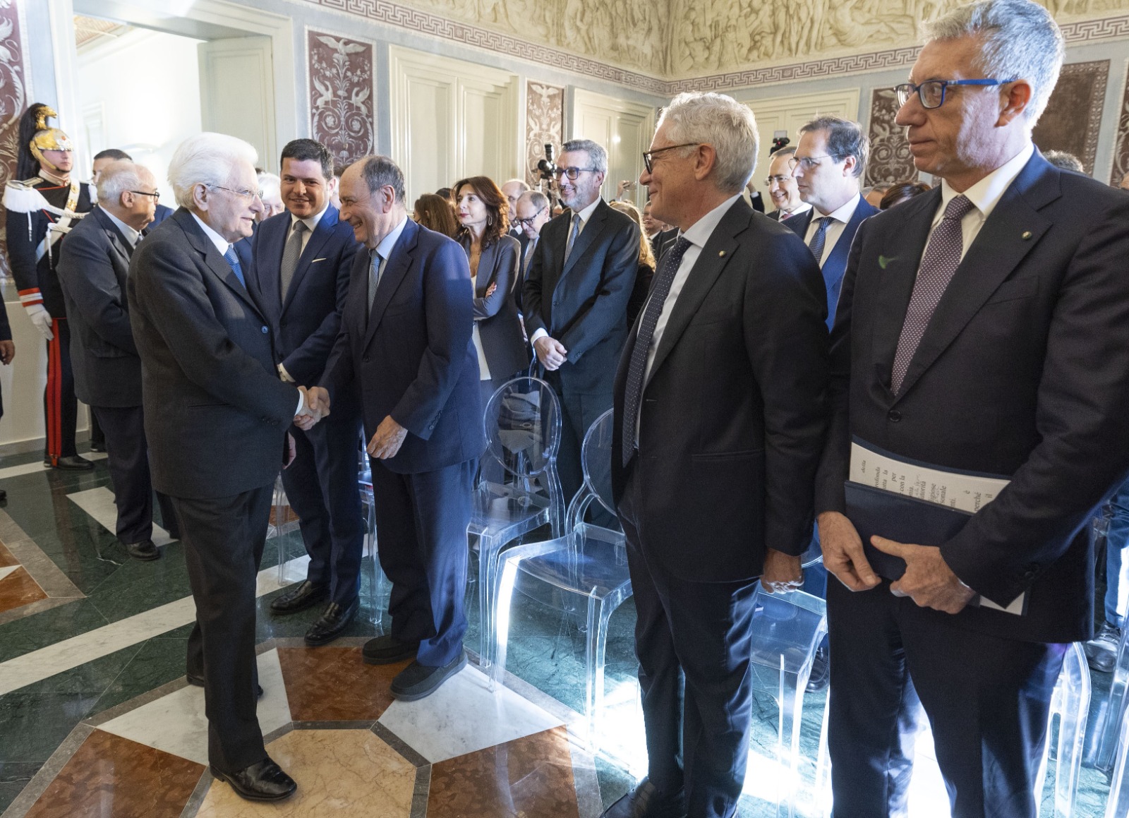 Cga Sicilia, il presidente Schifani accoglie il Capo dello Stato alla cerimonia di inaugurazione dell’anno giudiziario