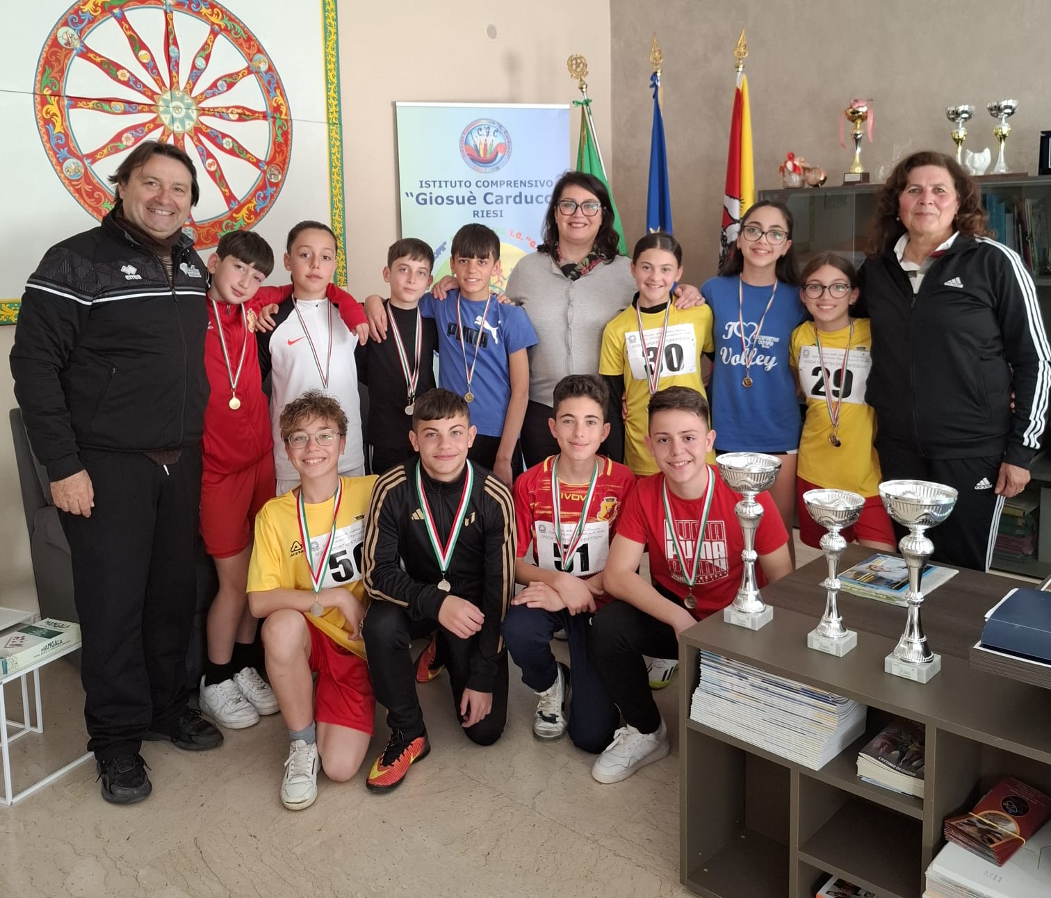 Niscemi, Il Compresivo “Giosuè Carducci”  campione provinciale nei campionati studenteschi corsa campestre