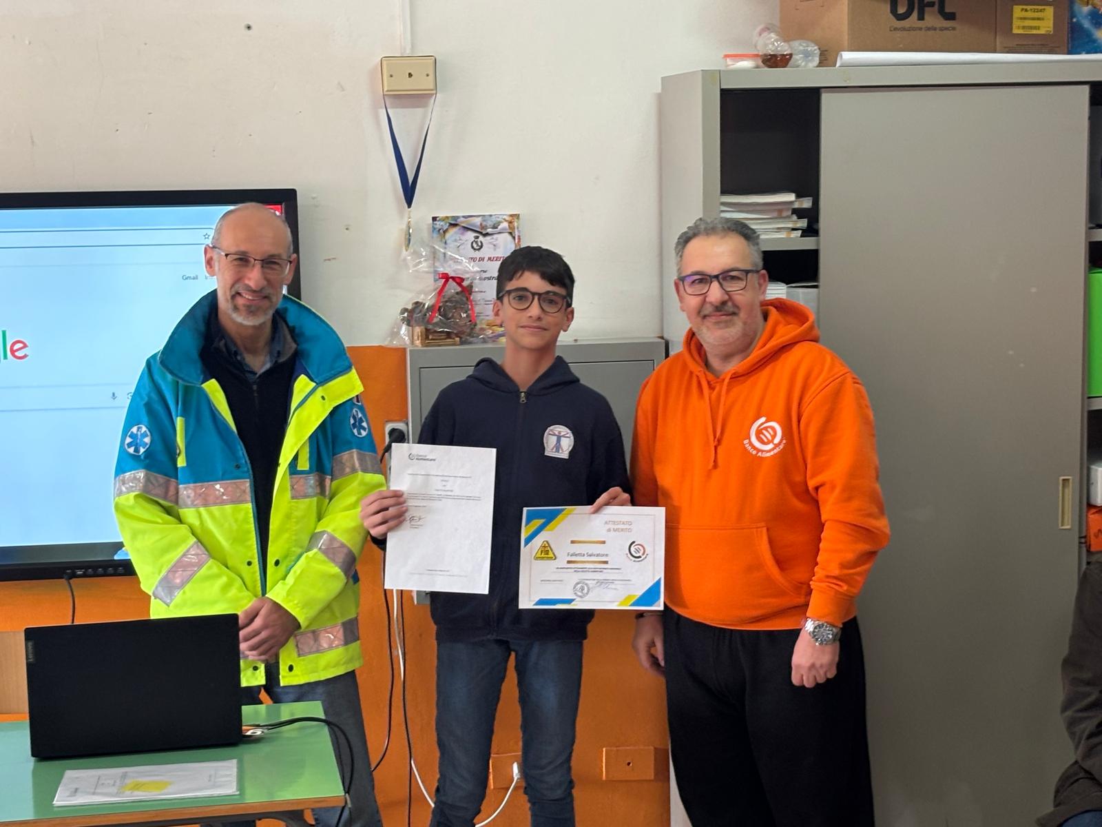 Mussomeli, referenti del Banco Alimentare incontrano i ragazzi del Comprensivo “Leonardo da Vinci”.