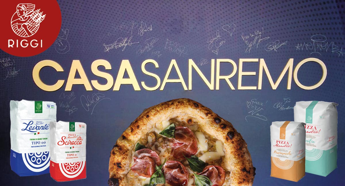 Caltanissetta. Molino Riggi protagonista a Casa Sanremo con le sue farine nella 75^ edizione del Festival della canzone italiana