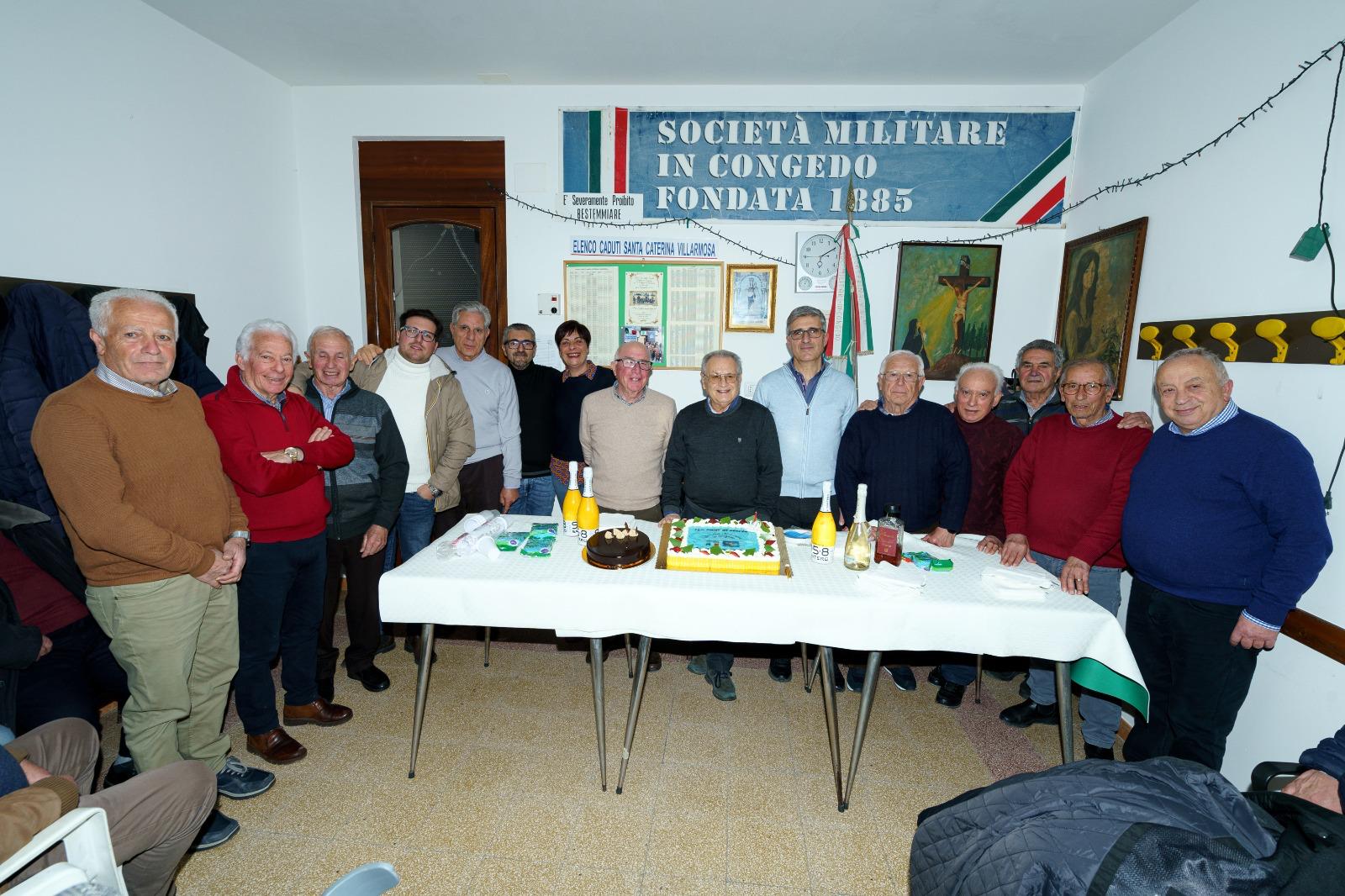 A Santa Caterina Villarmosa celebrato il 140° anniversario della Società Militari in Congedo