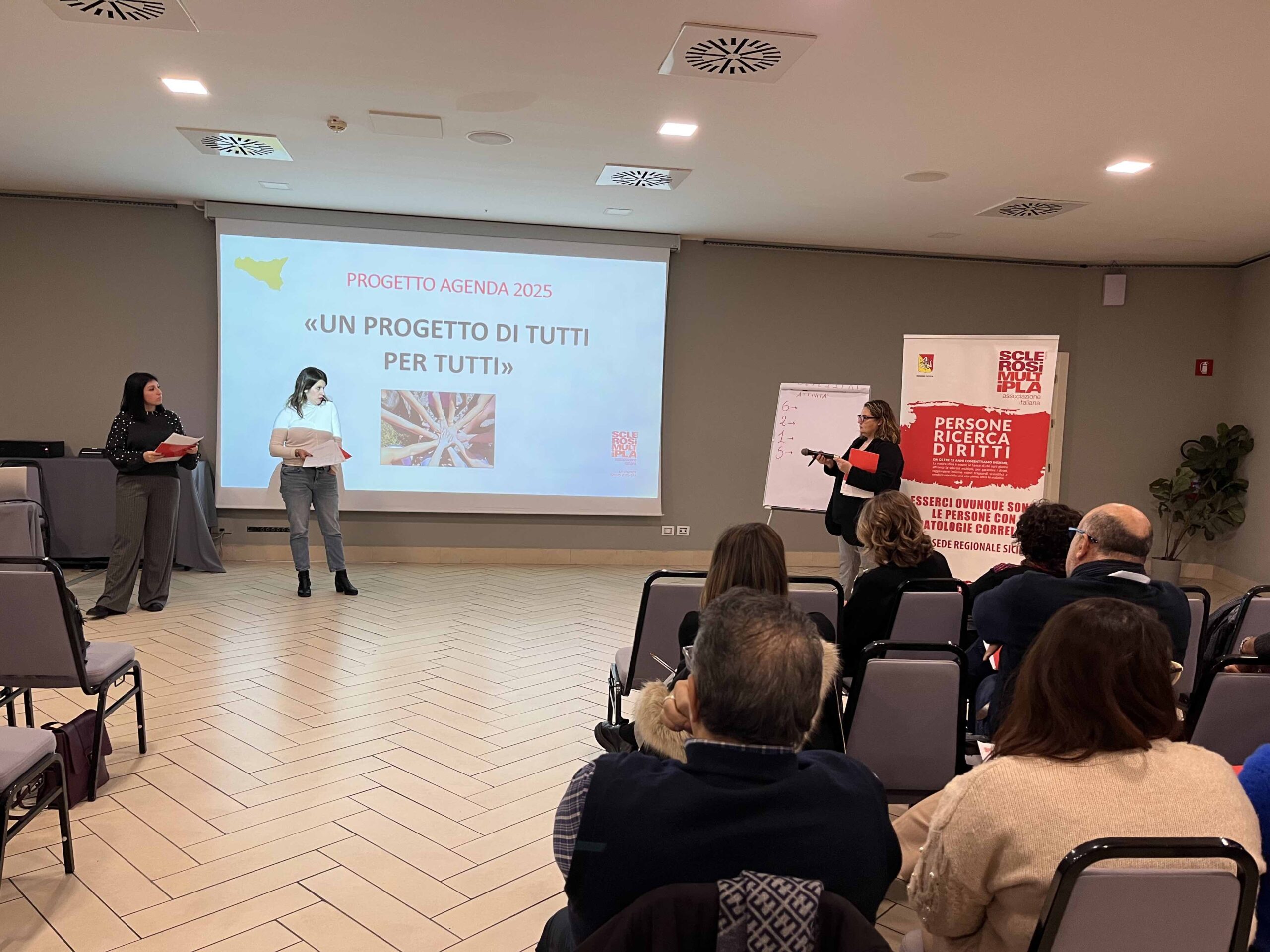 Diritti, inclusione e partecipazione: a Catania si è riunito il Coordinamento regionale dell’AISM