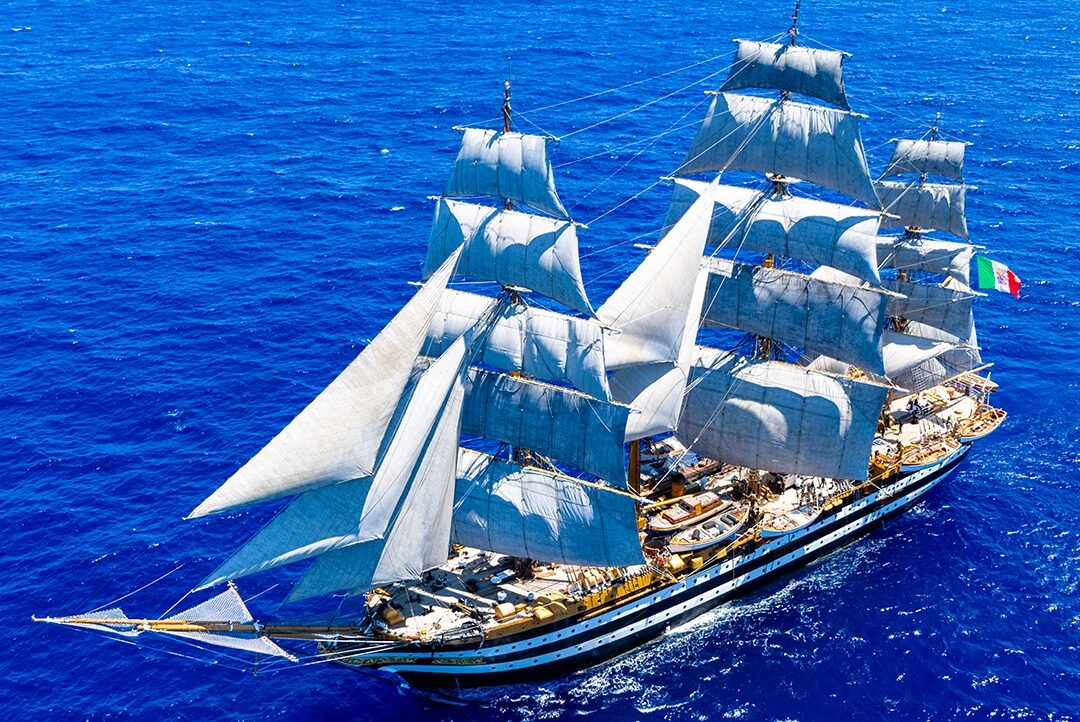 Agrigento capitale Italiana della cultura 2025, il 30 aprile il veliero Amerigo Vespucci approderà a Porto Empedocle