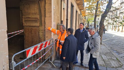 Caltanissetta. Immobili via Redentore, richiesta la dichiarazione dello stato di calamità naturale. il sindaco Tesauro: “Abbiamo raccolto una documentazione esaustiva”