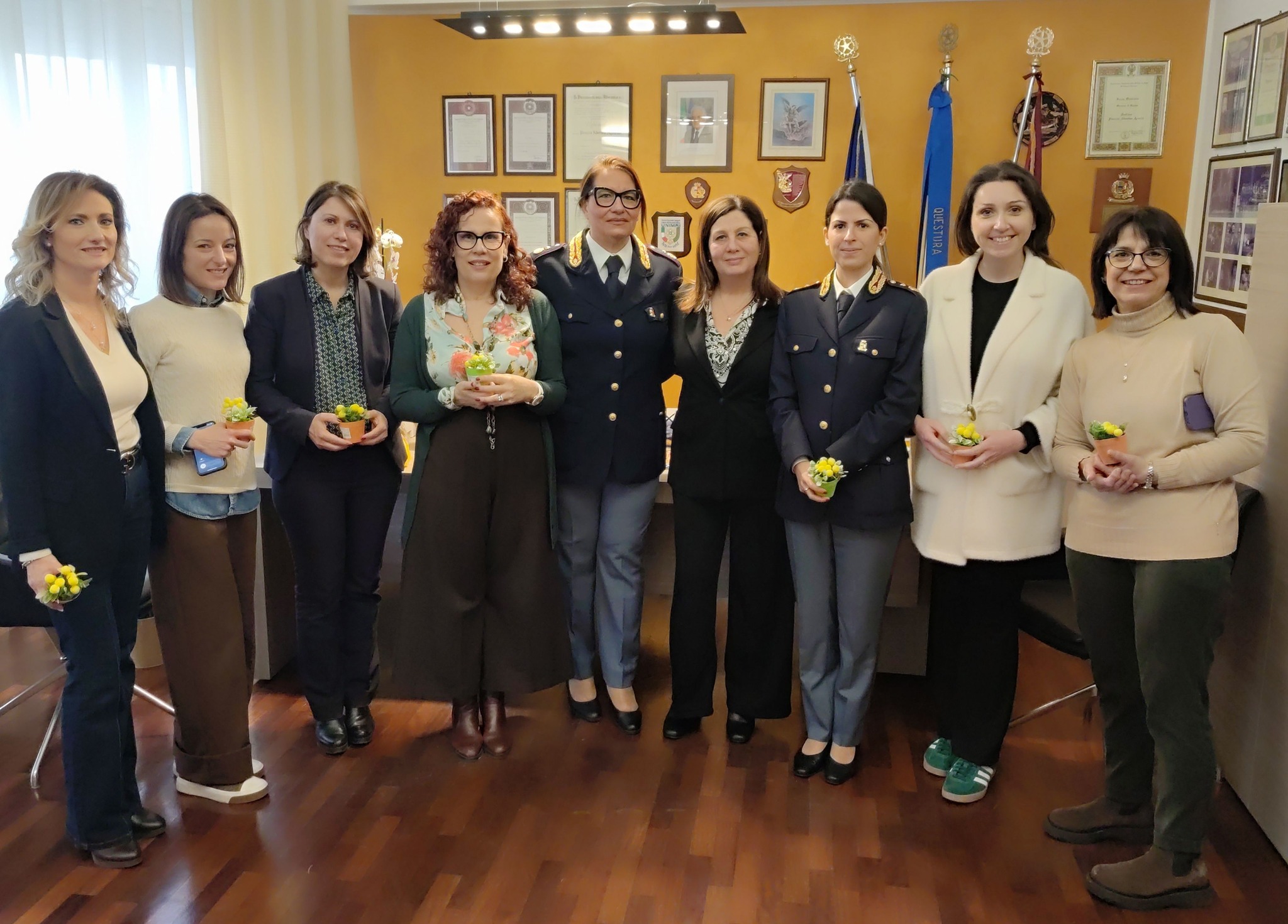 Caltanissetta. Il ringraziamento del Questore alle donne poliziotte in occasione della Giornata della Donna