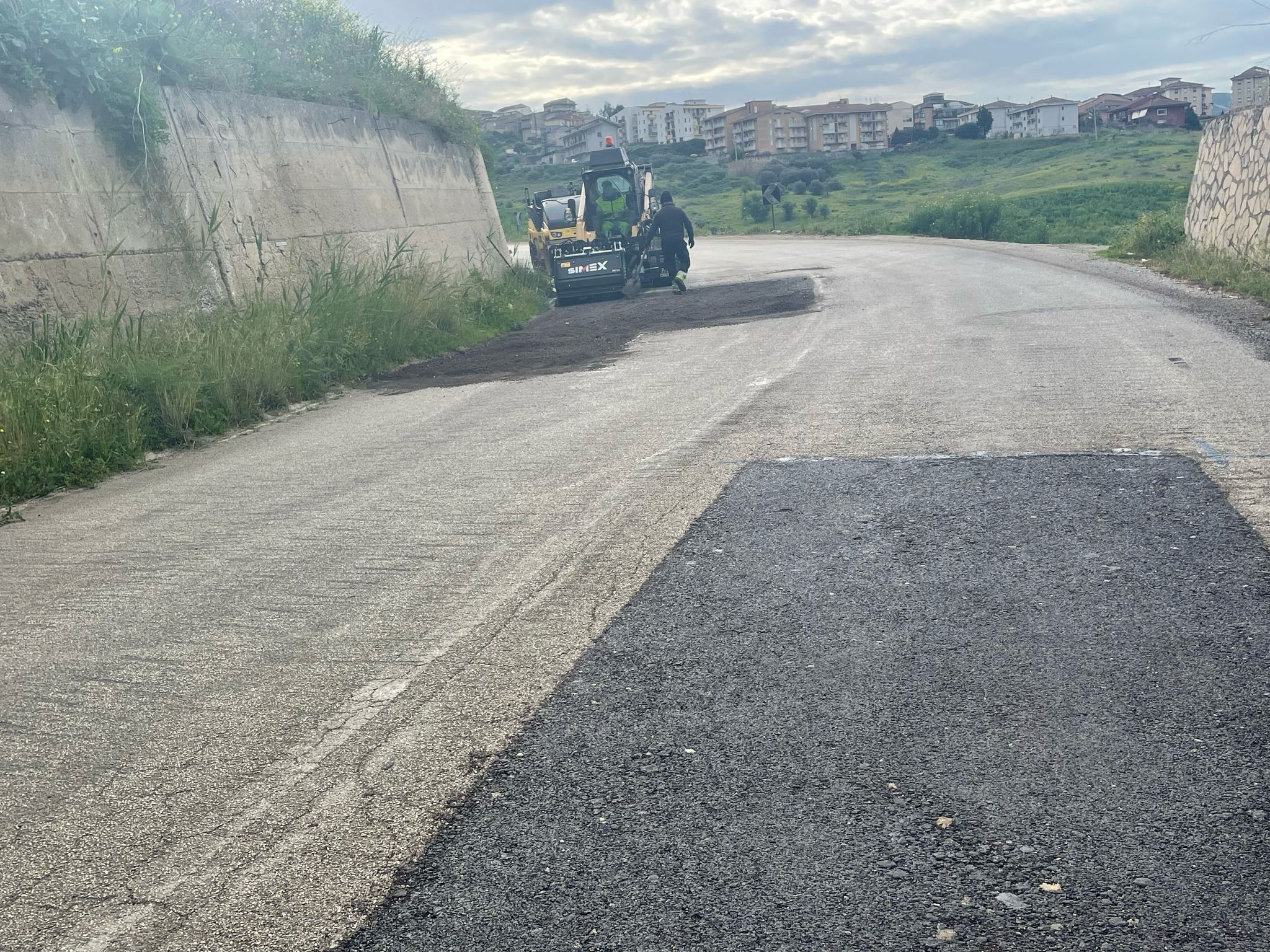 Campofranco. Completati i lavori di riqualificazione della strada che collega contrada Sparaci Parrini alla via Roma